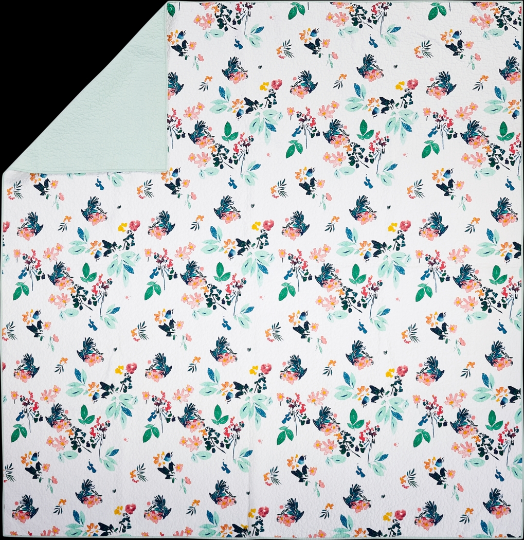 Woodlynn White 3 Pc King Quilt Set - Thumbnail - Image 5