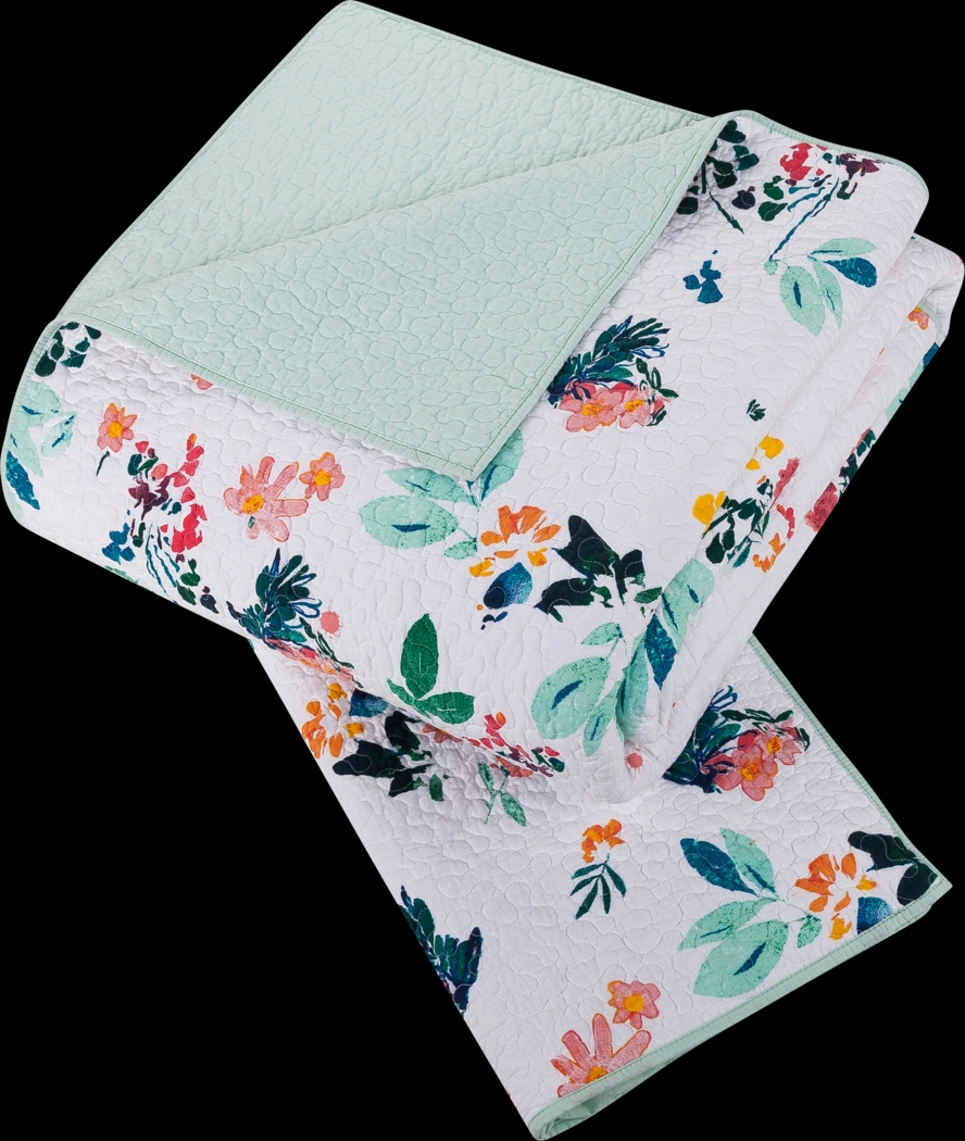 Woodlynn White 3 Pc King Quilt Set - Thumbnail - Image 7