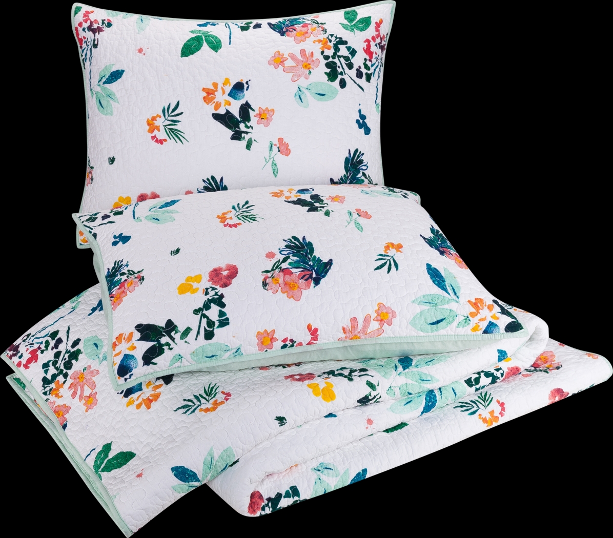 Woodlynn White 3 Pc King Quilt Set - Thumbnail - Image 9