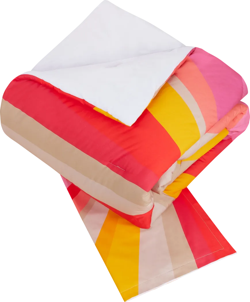 Woodpointe Pink 3 Pc King Duvet Set - Thumbnail - Image 7