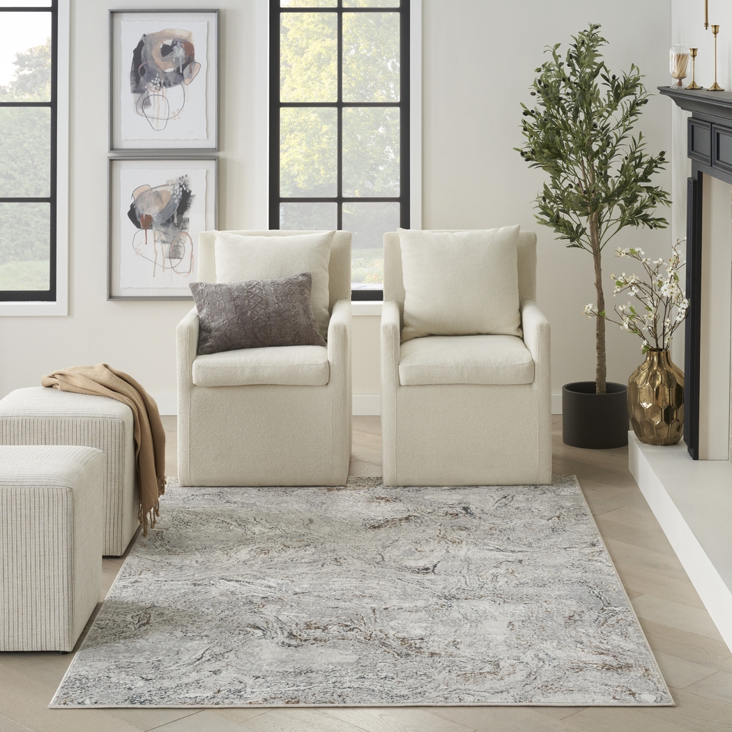 Woodport Gray 3'11 x 5'11 Rug - Thumbnail - Image 2