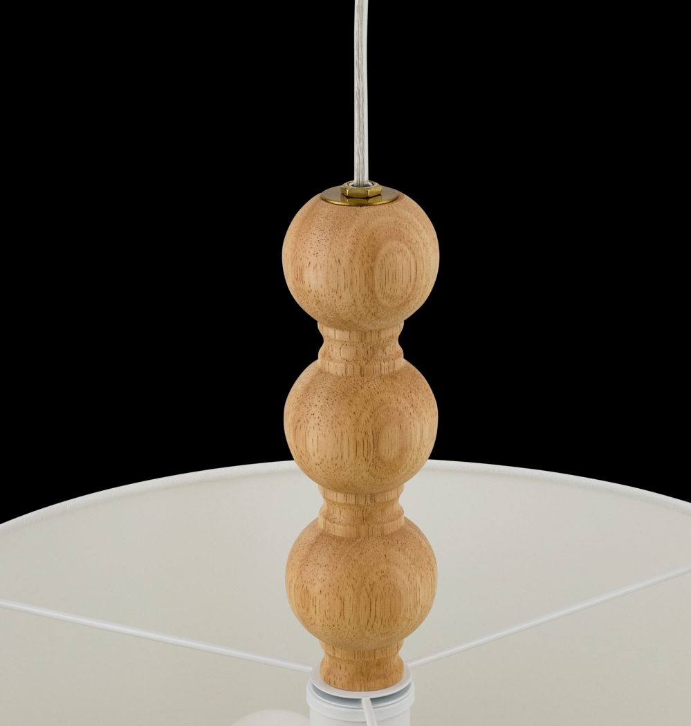 Woodren Circle Brown Pendant - Thumbnail - Image 2