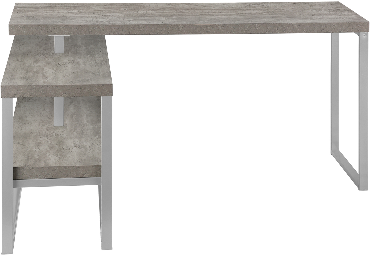 Woodrill Gray Desk - Thumbnail - Image 2