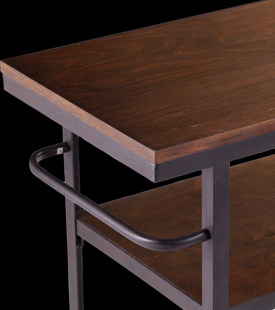Woodslee Espresso Kitchen Island - Thumbnail - Image 3