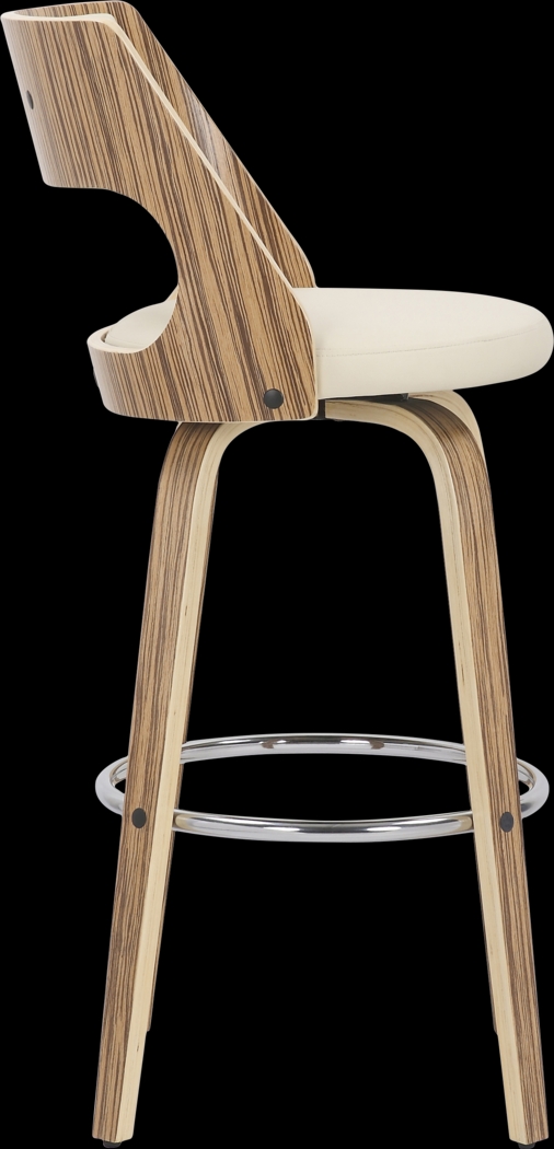 Woodstead Cream Barstool, Set of 2 - Thumbnail - Image 13