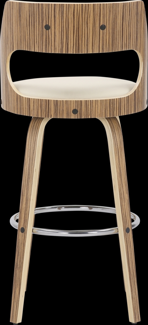 Woodstead Cream Barstool, Set of 2 - Thumbnail - Image 8