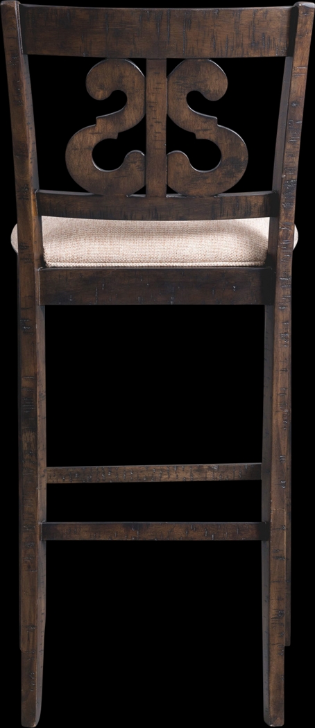 Woodvine Brown Bar Stool Set - Thumbnail - Image 12