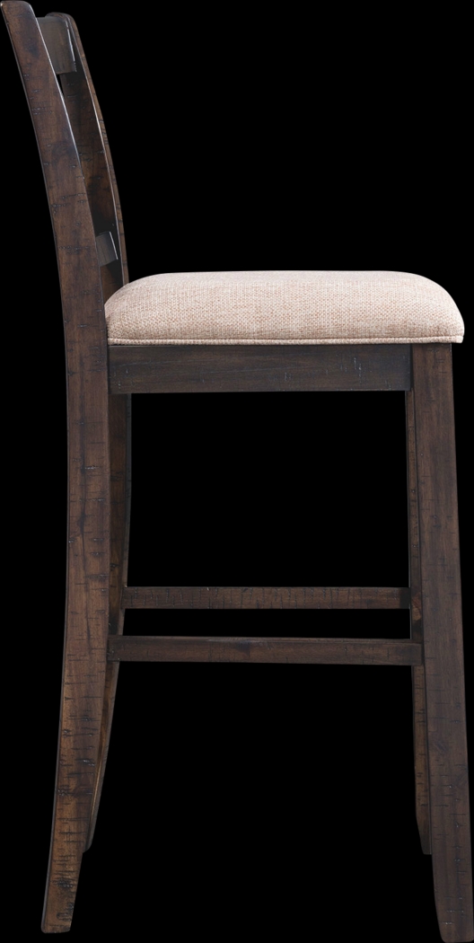 Woodvine Brown Bar Stool Set - Thumbnail - Image 13