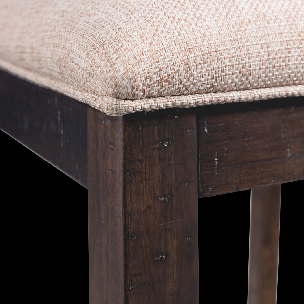 Woodvine Brown Bar Stool Set - Thumbnail - Image 9