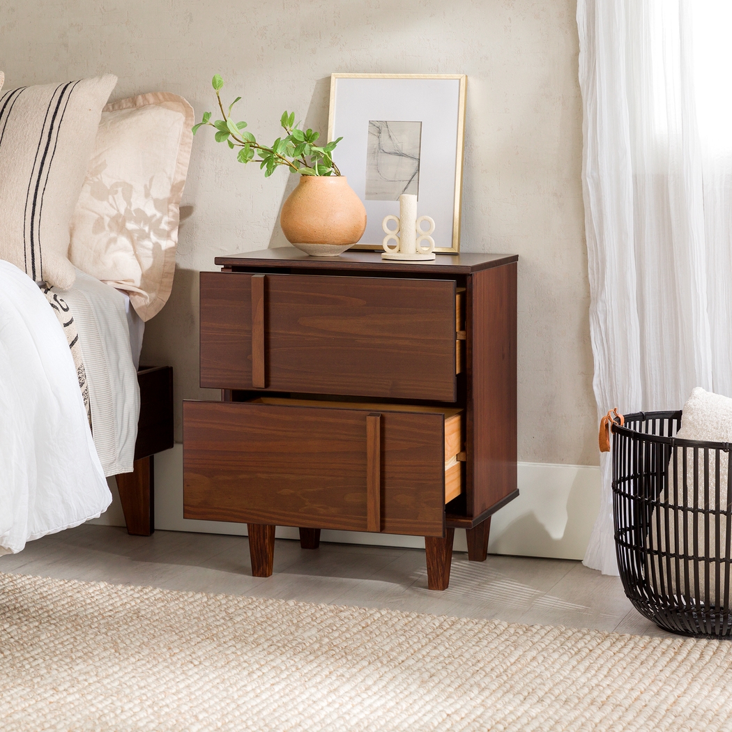 Woodviolet Walnut Nightstand - Thumbnail - Image 5