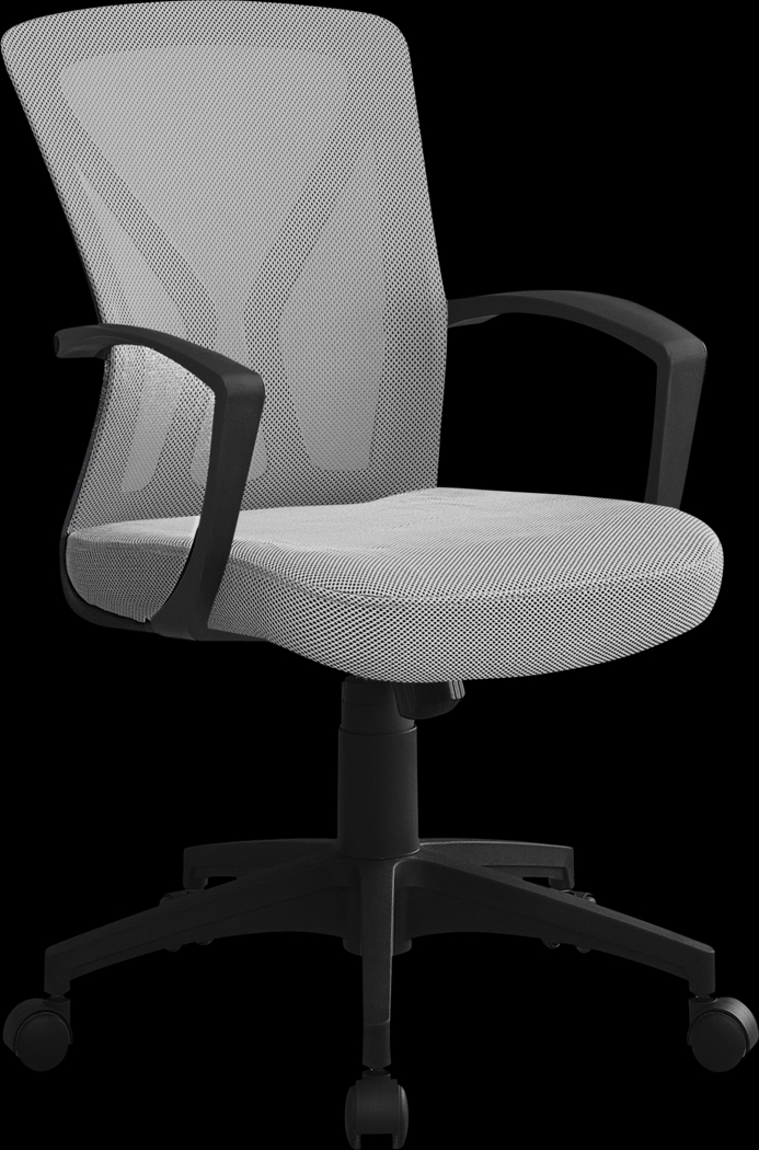 Woodwardia Gray Office Chair - Thumbnail - Image 1