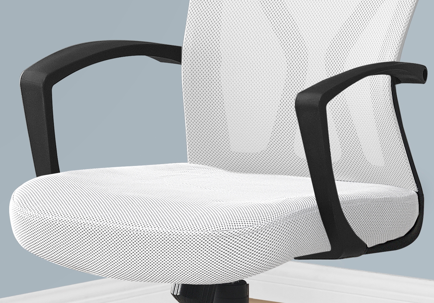 Woodwardia White Office Chair - Thumbnail - Image 3