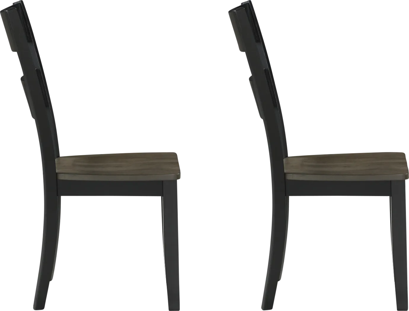 Woodybrook Black Side Chair, Set of 2 - Thumbnail - Image 3