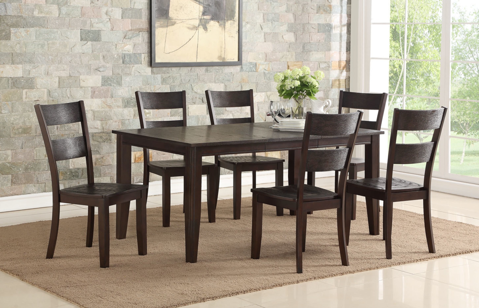 Woodybrook Brown Side Chair, Set of 2 - Thumbnail - Image 4