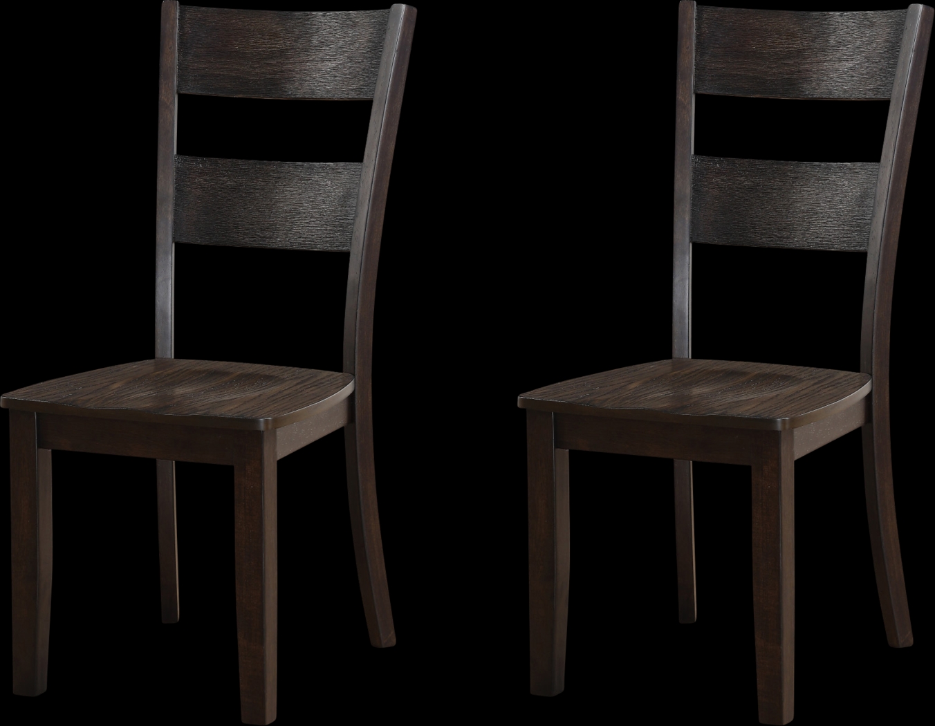 Woodybrook Brown Side Chair, Set of 2 - Thumbnail - Image 1