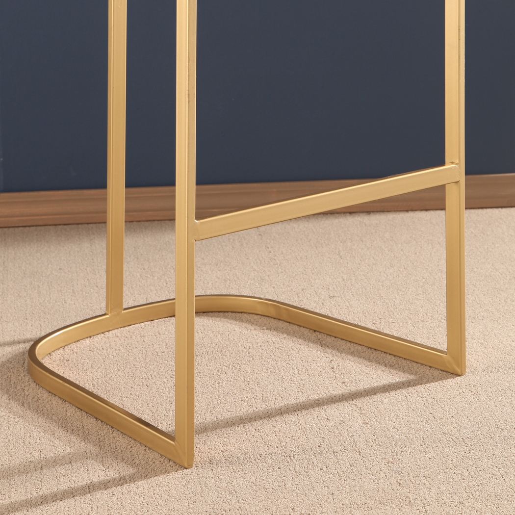 Woolin White Barstool - Thumbnail - Image 4