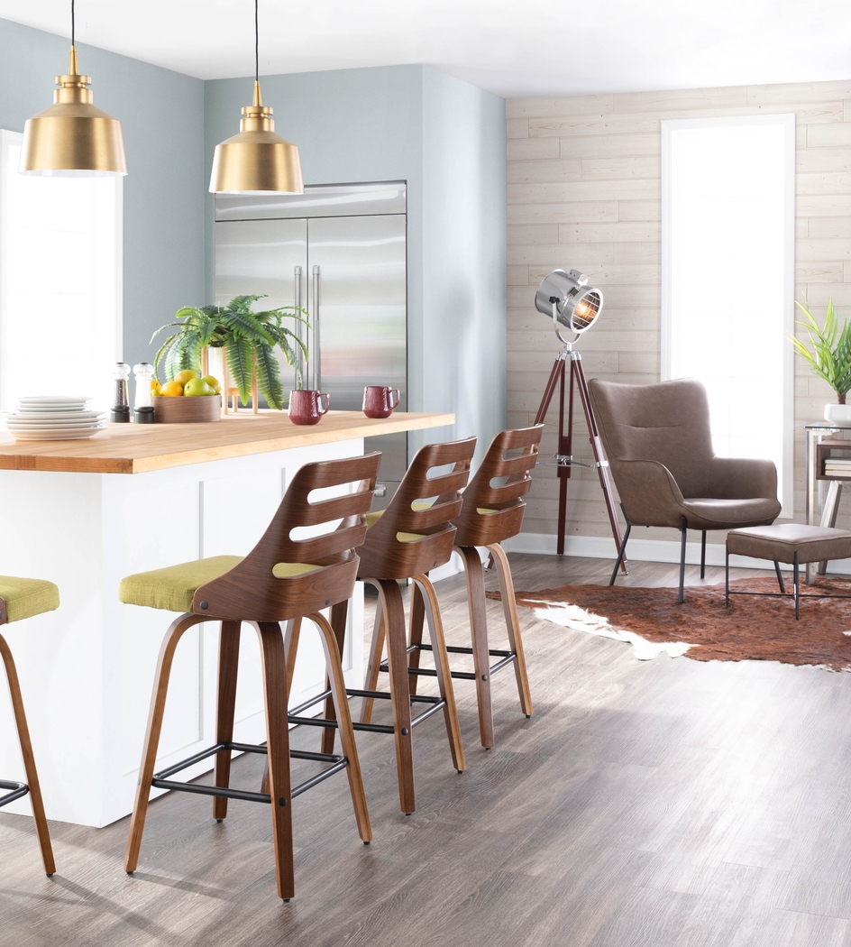 Woolwich Green Counter Height Stool, Set of 2 - Thumbnail - Image 2