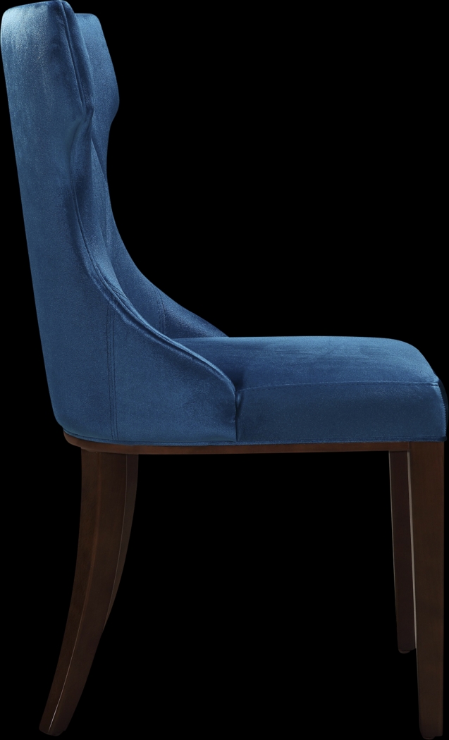 Worlddale Blue Side Chair, Set of 2 - Thumbnail - Image 6