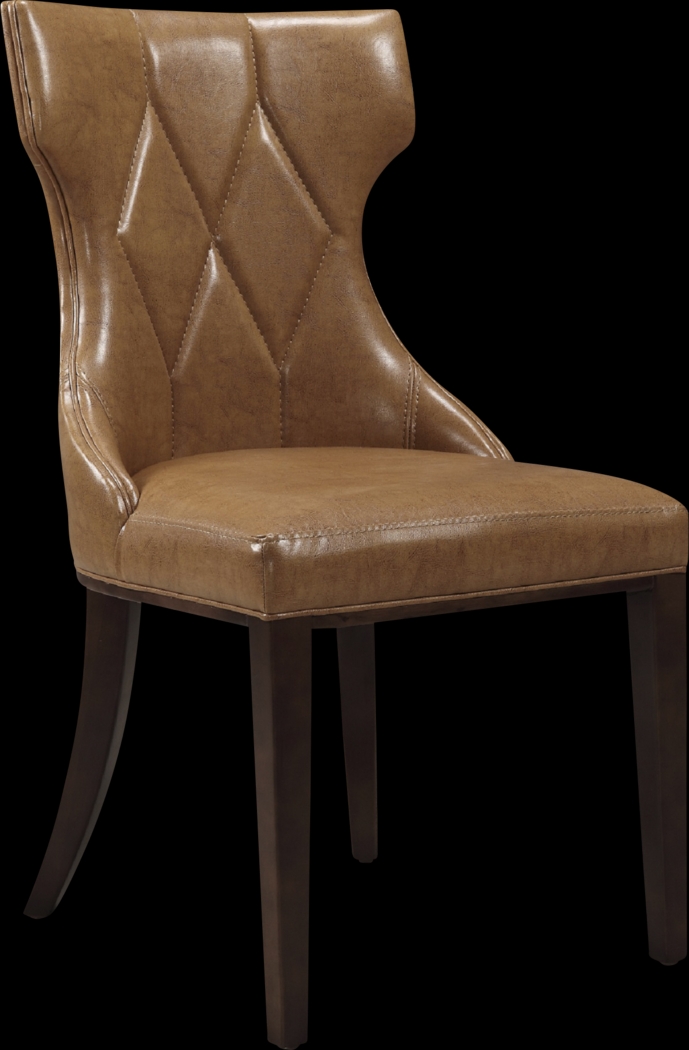 Worlddale Brown Side Chair, Set of 2 - Thumbnail - Image 5