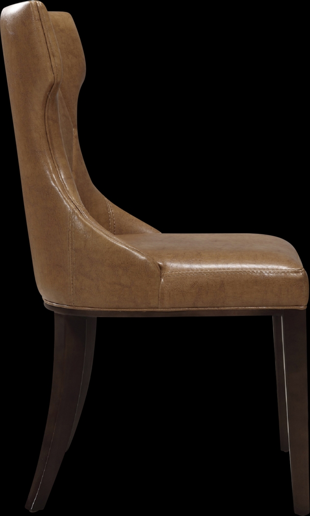 Worlddale Brown Side Chair, Set of 2 - Thumbnail - Image 6