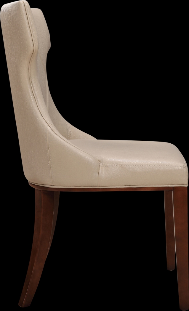 Worlddale Cream Side Chair, Set of 2 - Thumbnail - Image 4