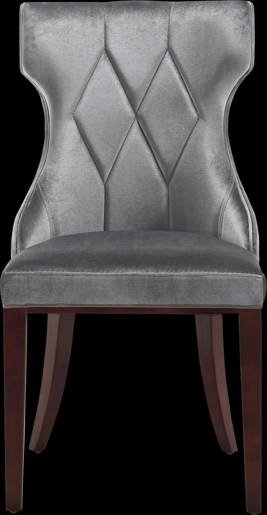 Worlddale Dark Gray Side Chair, Set of 2 - Thumbnail - Image 3