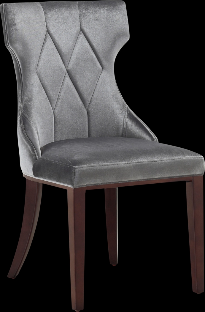 Worlddale Dark Gray Side Chair, Set of 2 - Thumbnail - Image 7
