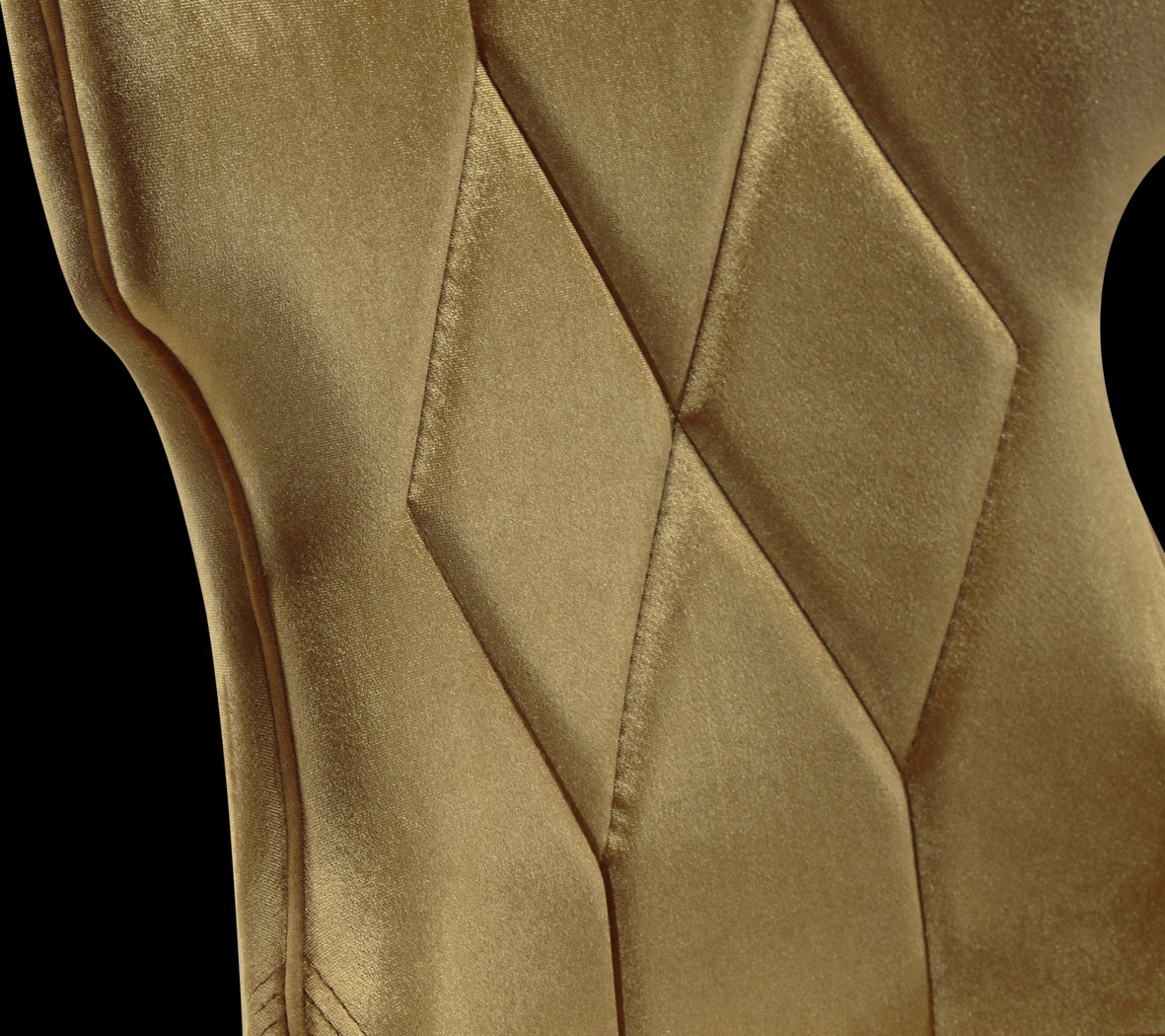 Worlddale Gold Side Chair, Set of 2 - Thumbnail - Image 8