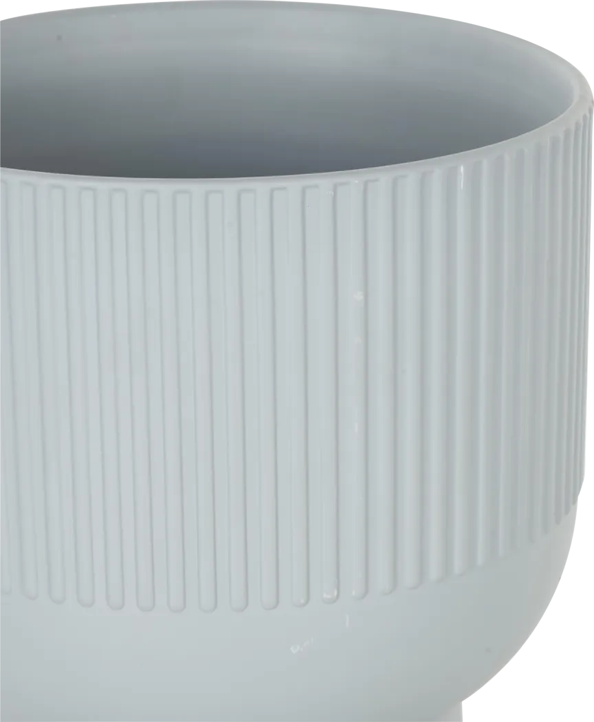 Vinecast Light Blue Planter, Set of 3 - Thumbnail - Image 2