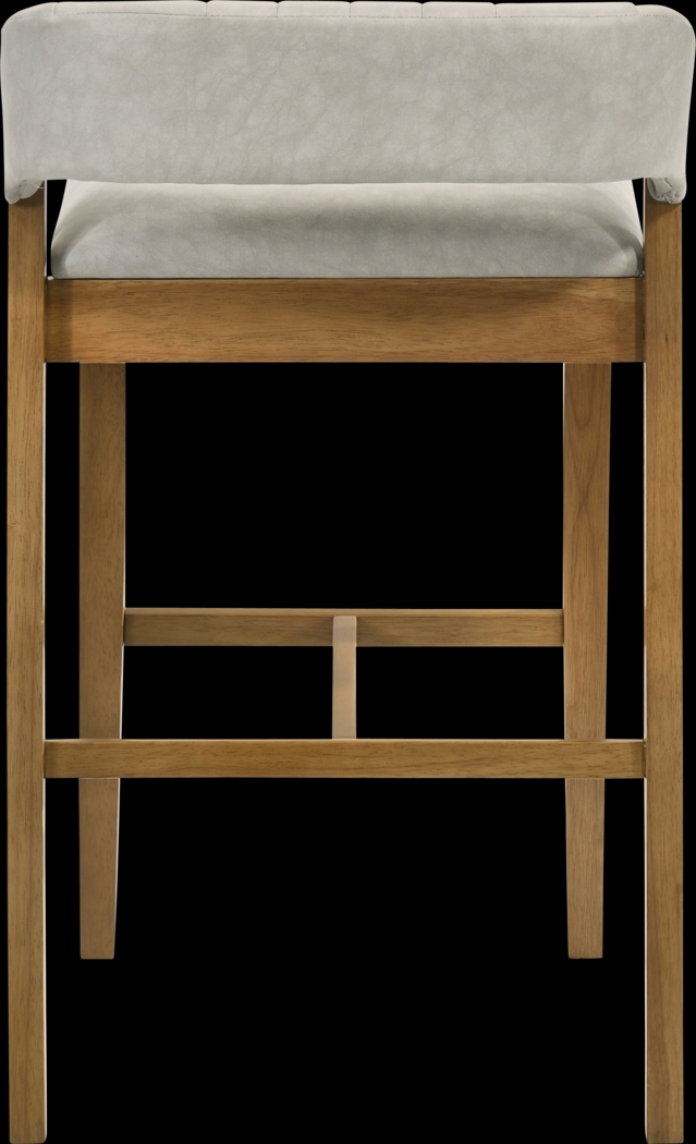 Worldwood I Brown and Cream Barstool - Thumbnail - Image 3