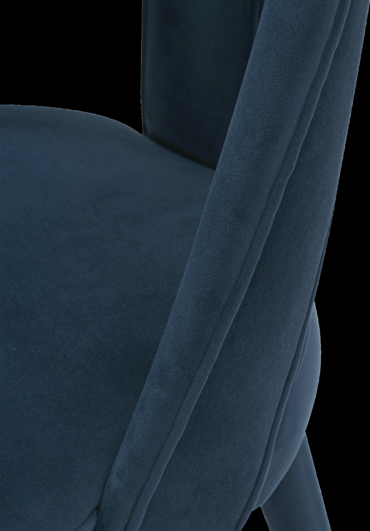 Woronoco Blue Side Chair - Thumbnail - Image 3