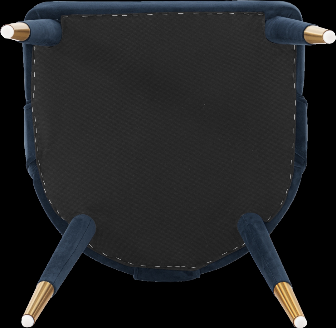 Woronoco Blue Side Chair - Thumbnail - Image 4