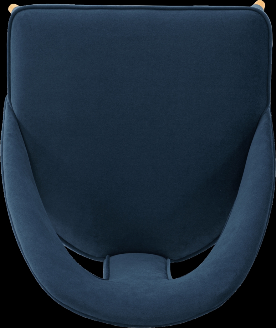 Woronoco Blue Side Chair - Thumbnail - Image 5