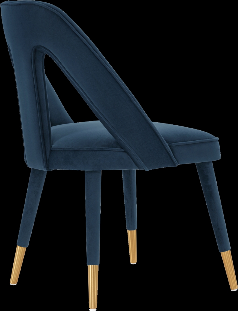 Woronoco Blue Side Chair - Thumbnail - Image 7