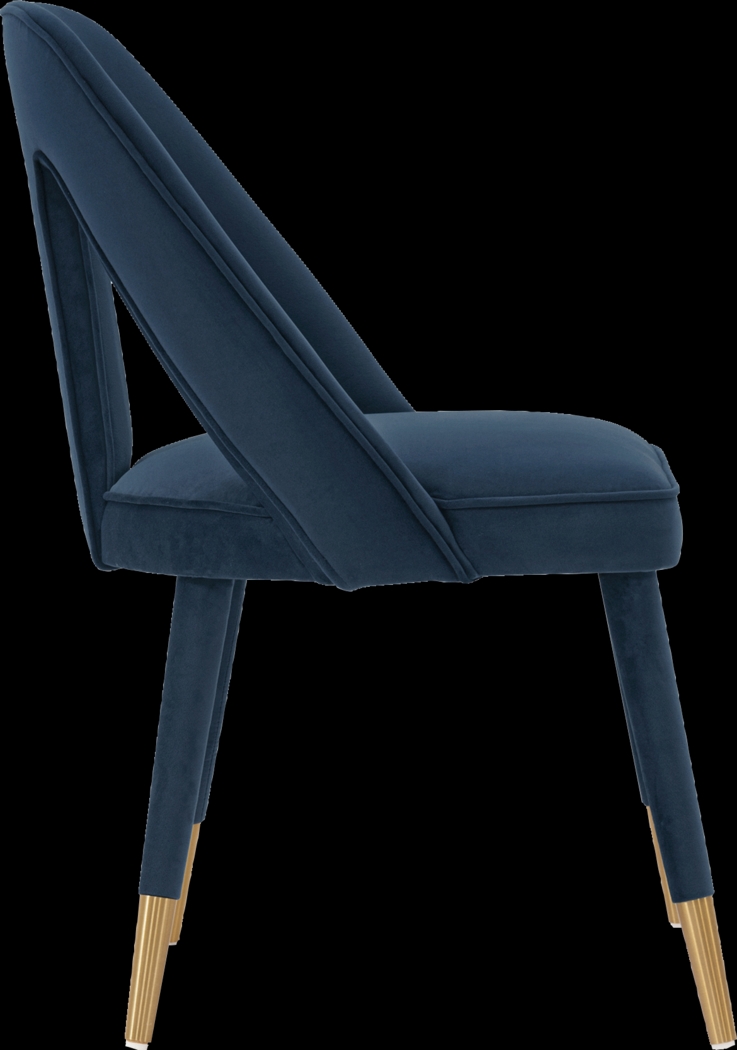 Woronoco Blue Side Chair - Thumbnail - Image 8