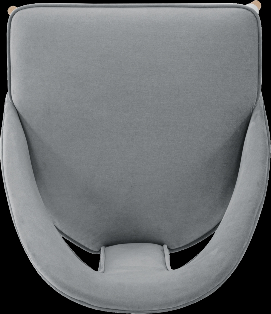 Woronoco Gray Side Chair - Thumbnail - Image 4