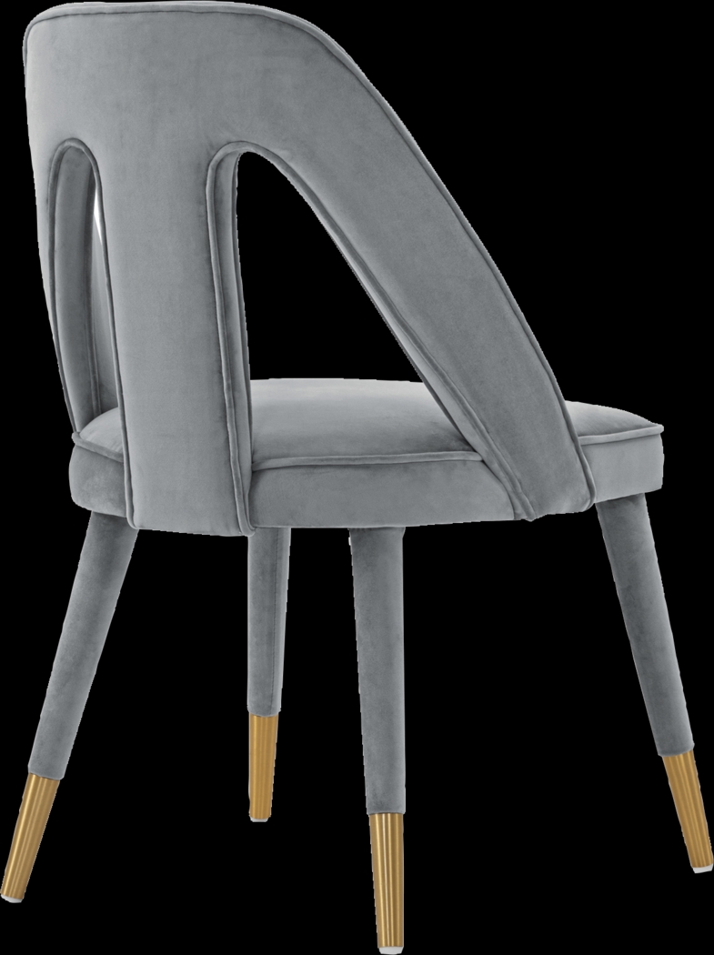 Woronoco Gray Side Chair - Thumbnail - Image 6