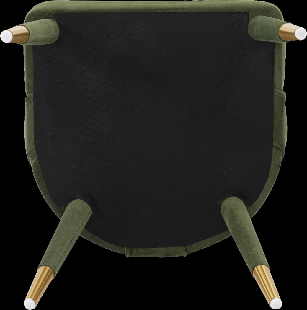 Woronoco Olive Green Side Chair - Thumbnail - Image 4