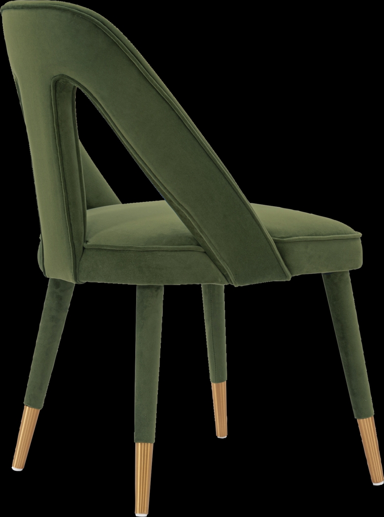 Woronoco Olive Green Side Chair - Thumbnail - Image 7