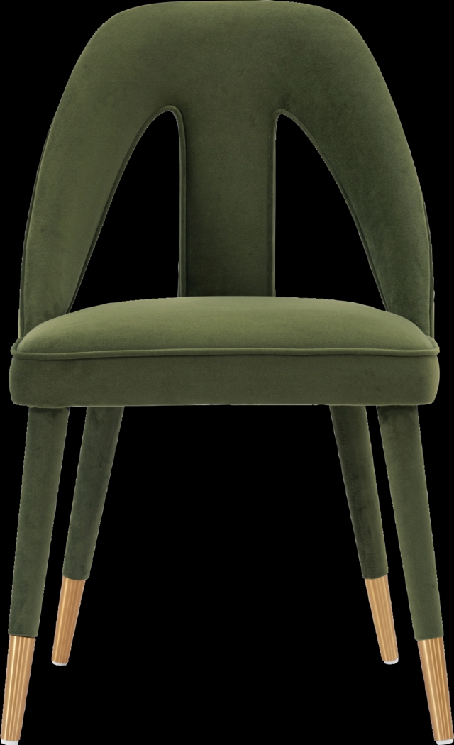 Woronoco Olive Green Side Chair - Thumbnail - Image 1