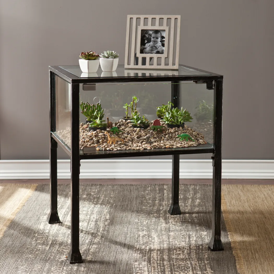 Worston Black End Table - Thumbnail - Image 2