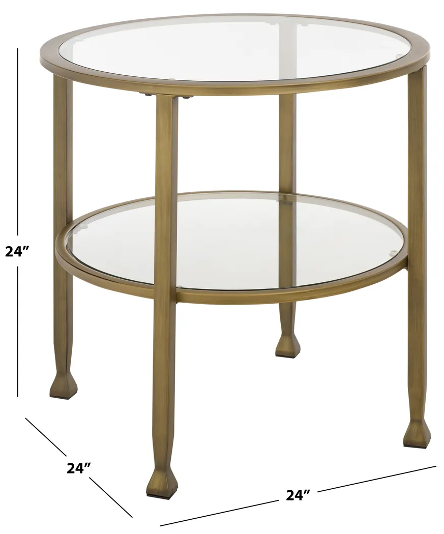Worston Brass End Table - Thumbnail - Image 8