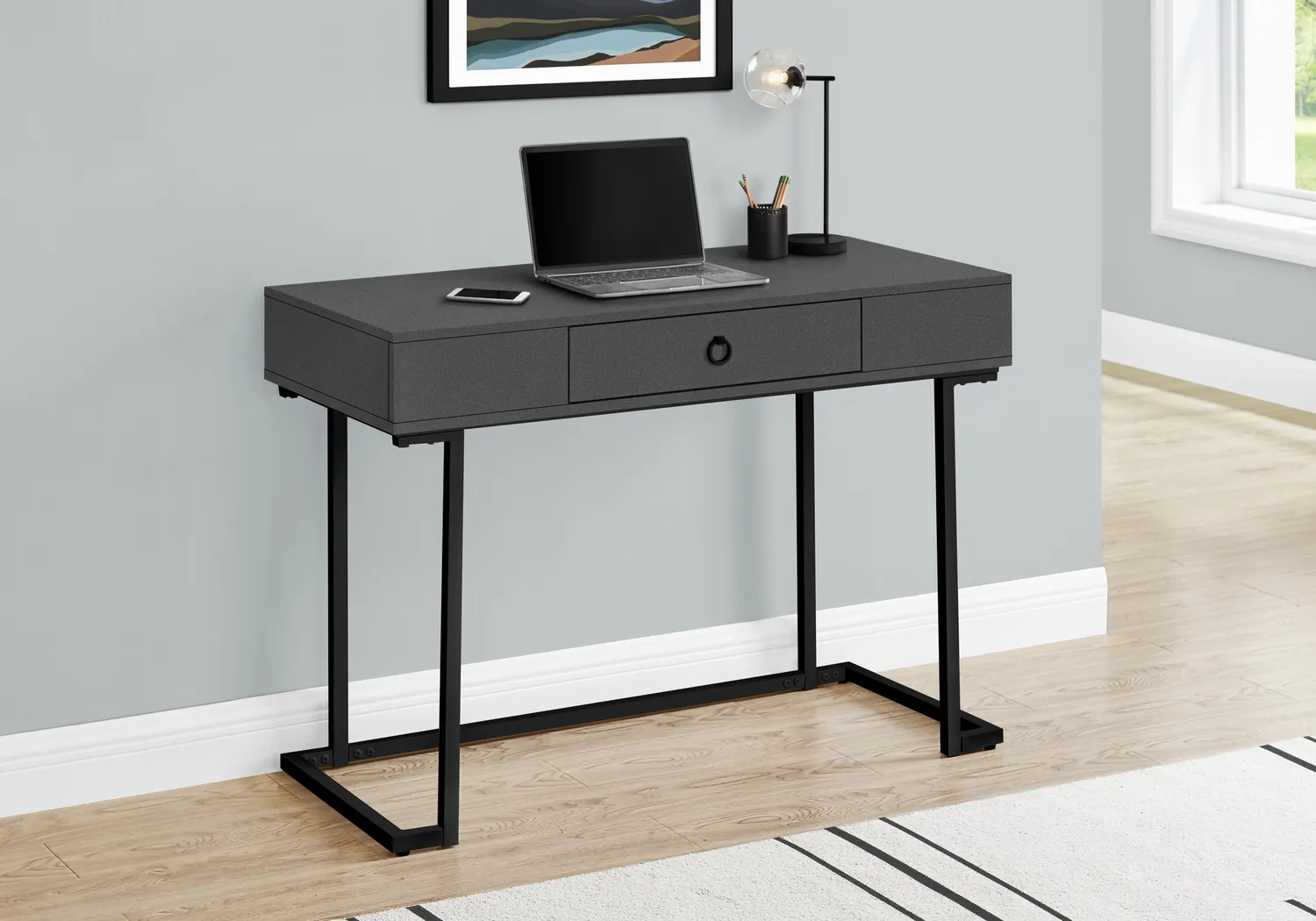 Worthem Gray Desk - Image 10