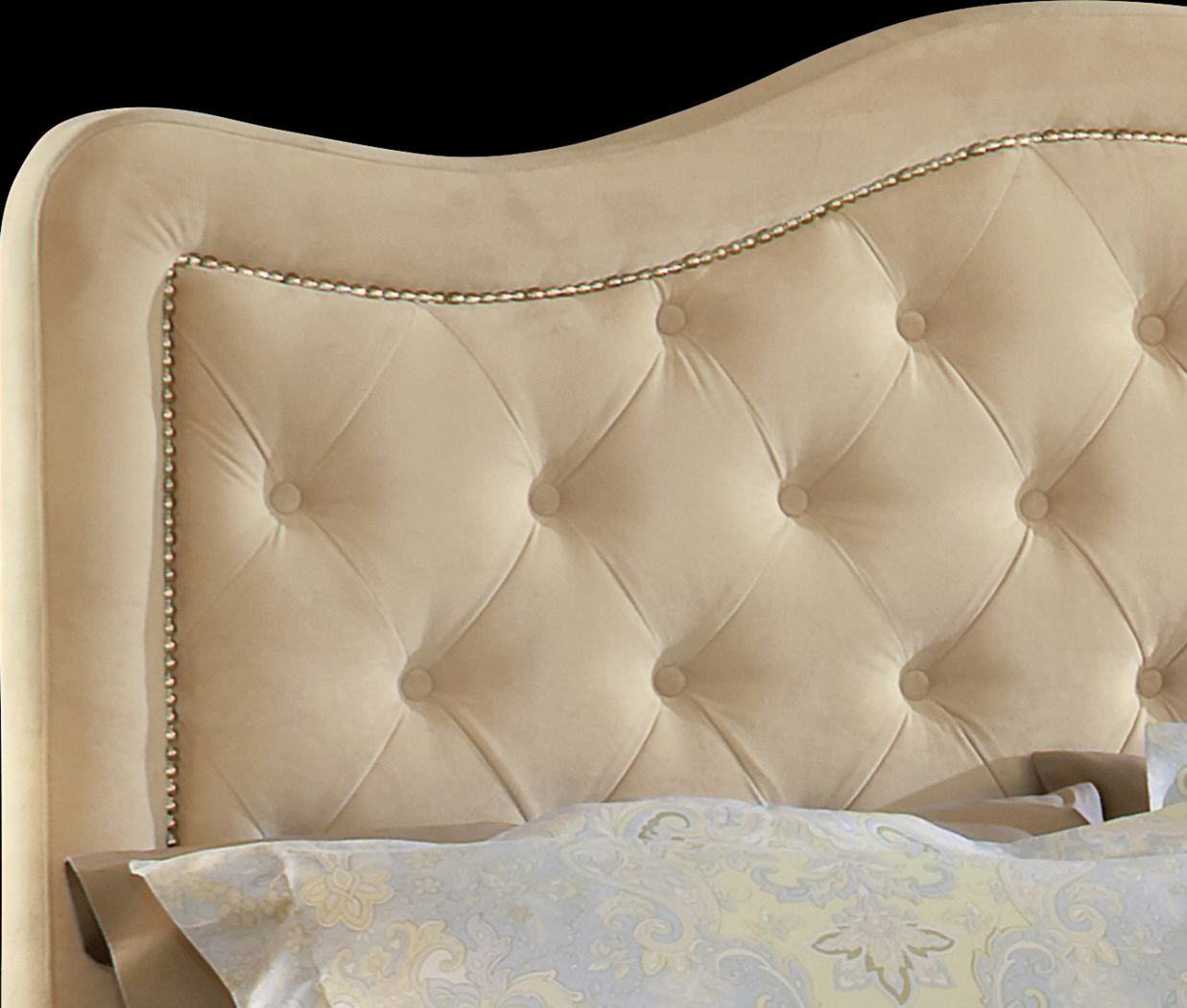 Worwick Beige Queen Upholstered Headboard - Thumbnail - Image 2