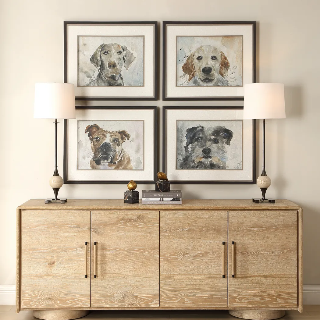 Woulf Gray Artwork, Set of 4 - Thumbnail - Image 3