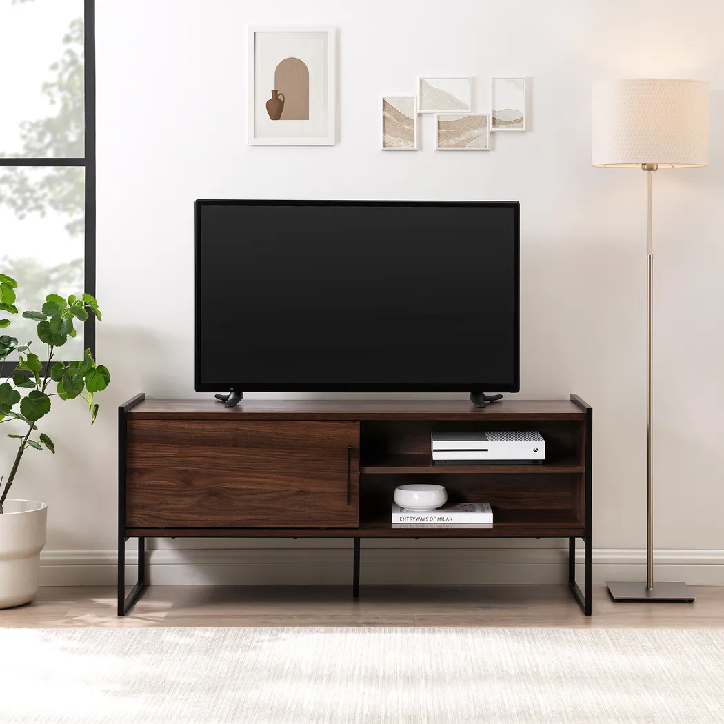 Wovenwood Walnut 48 in. Console - Thumbnail - Image 2