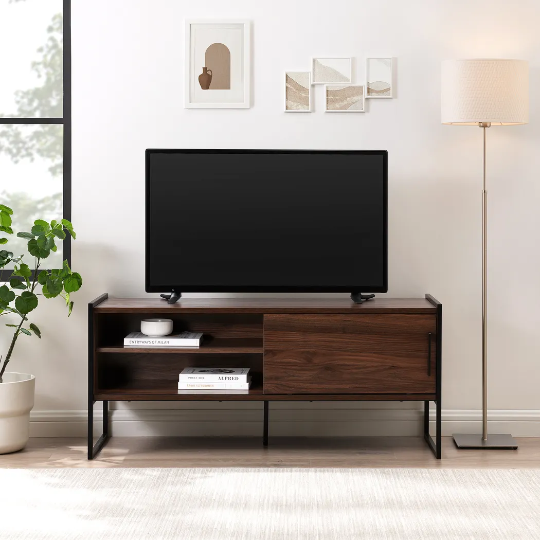 Wovenwood Walnut 48 in. Console - Thumbnail - Image 3