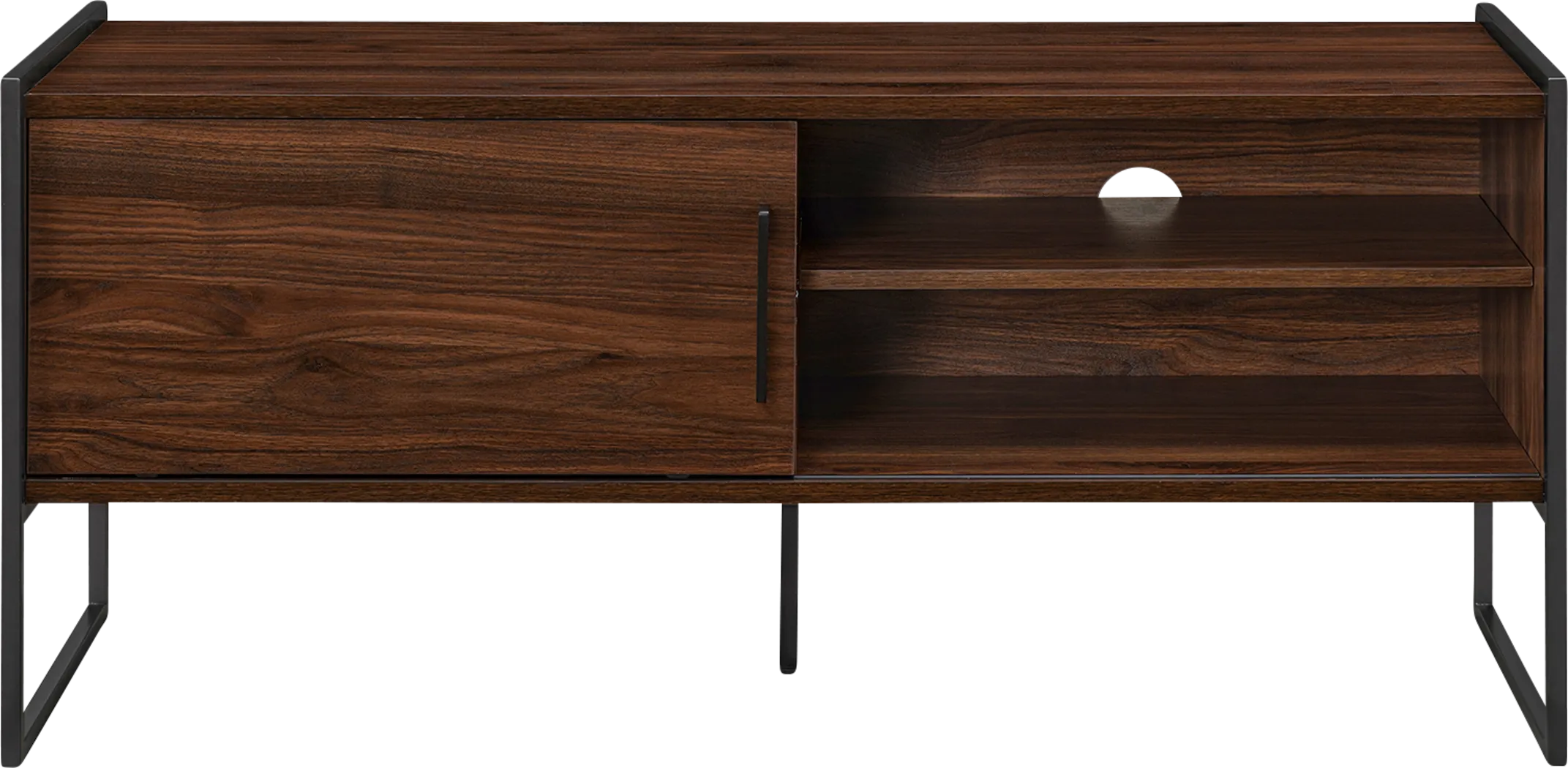 Wovenwood Walnut 48 in. Console - Thumbnail - Image 1