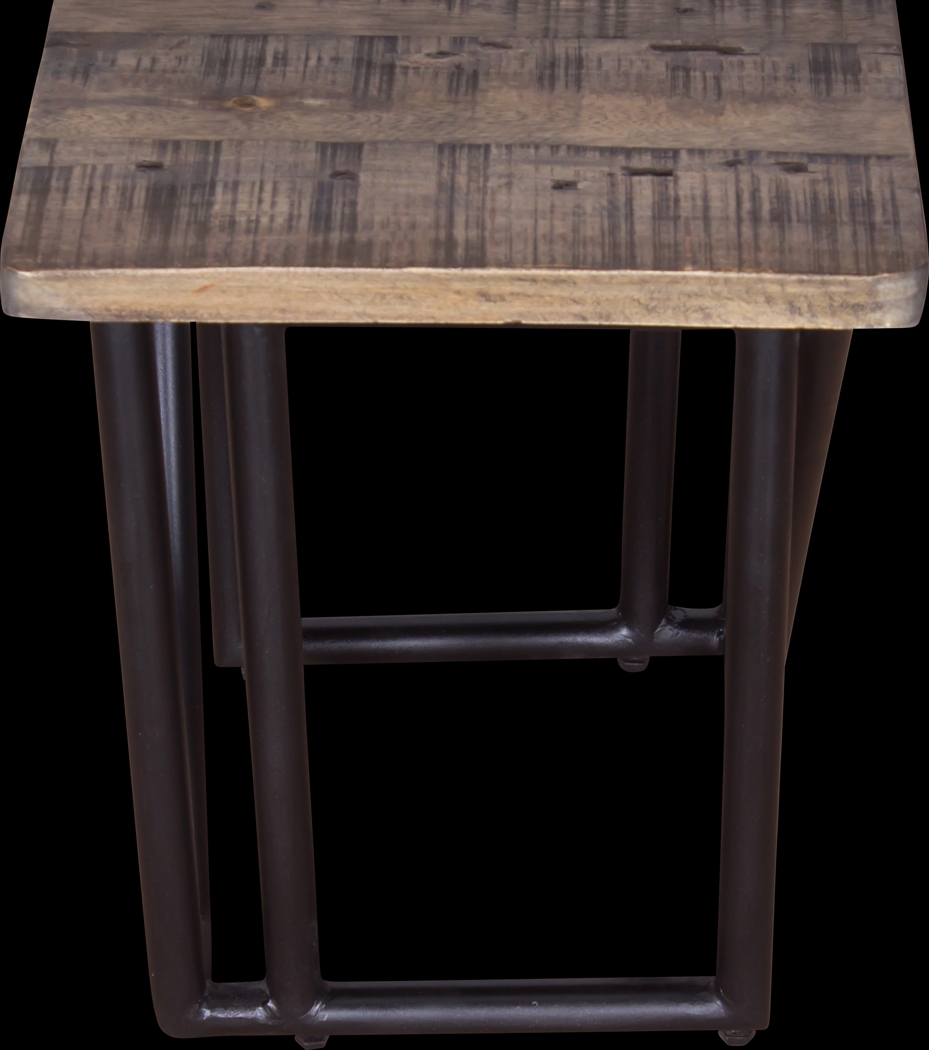 Wrayhill Natural Square Dining Stool - Thumbnail - Image 2