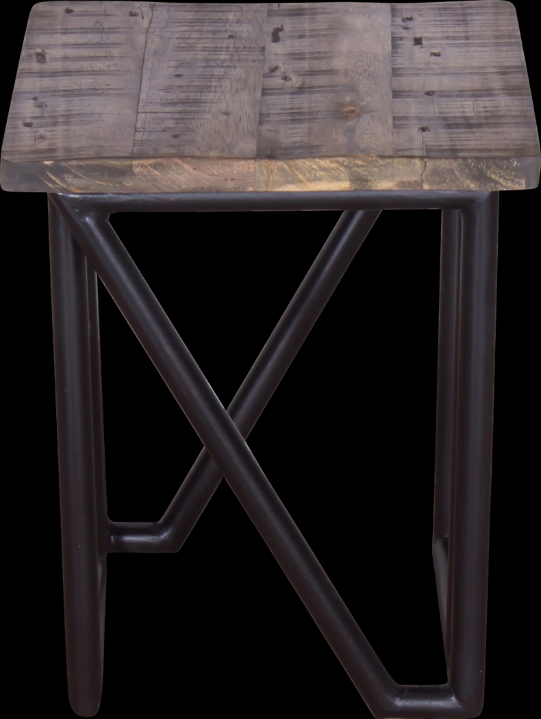 Wrayhill Natural Square Dining Stool - Thumbnail - Image 4